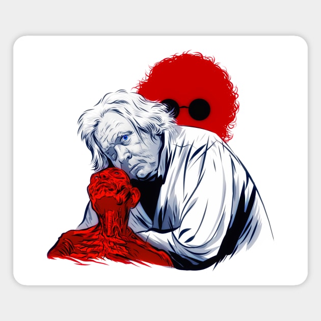 Ken Russell - An illustration by Paul Cemmick Magnet by PLAYDIGITAL2020